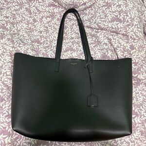 YSL black tote bag